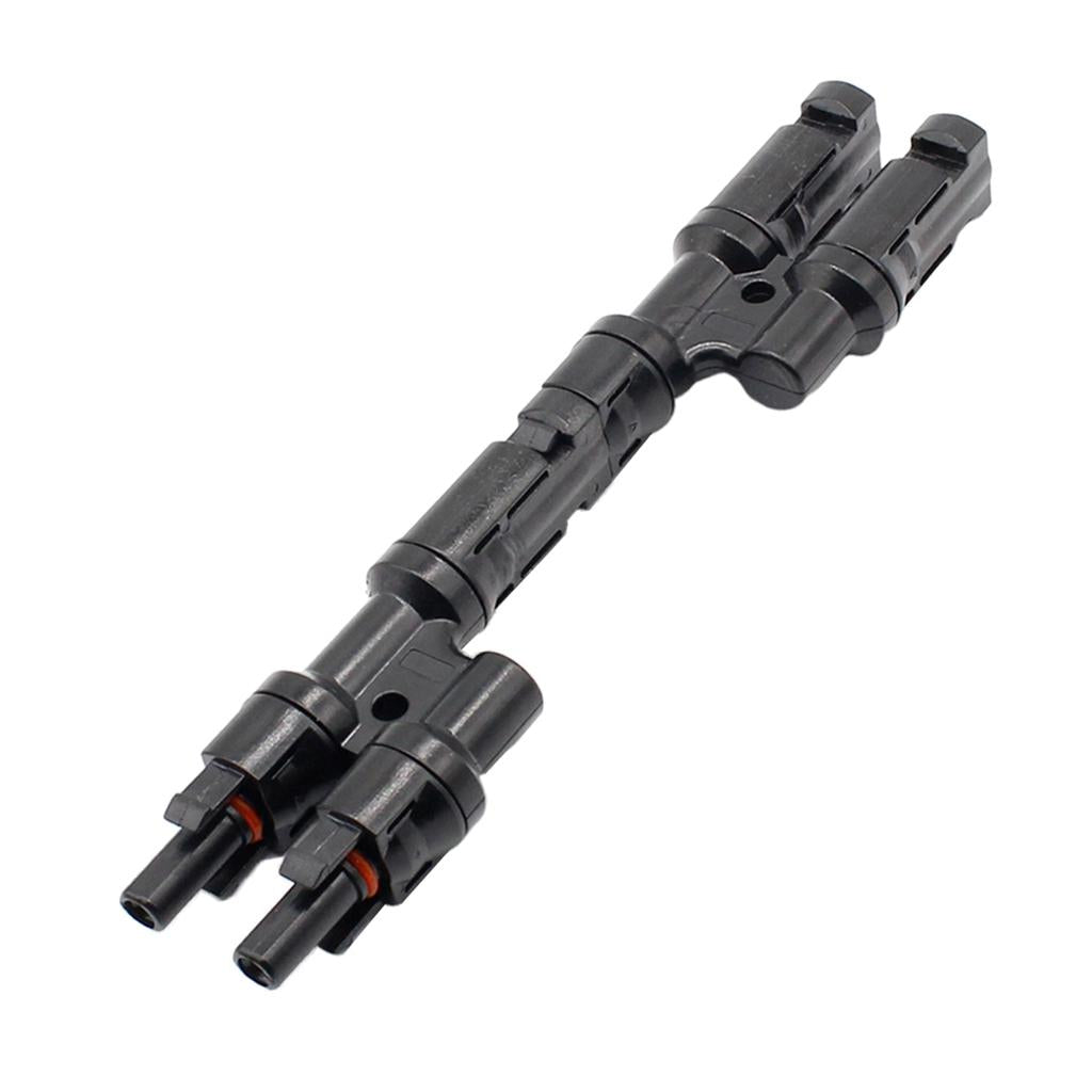 MC4 Solar Panel Cable Branch Connector Adapter T Type MMF+FFM Cable