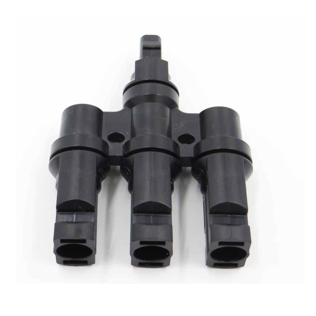 MC4 Solar Panel Cable Branch 3 Way Connector Adapter T Type 3 To 1