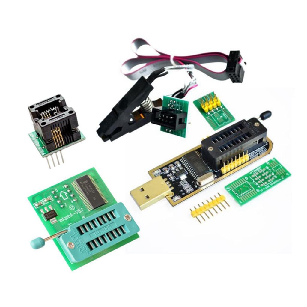 Multifuntion H341A 24 25 Series EEPROM USB 1.8v SOIC8 SOP8 Socket Adapter