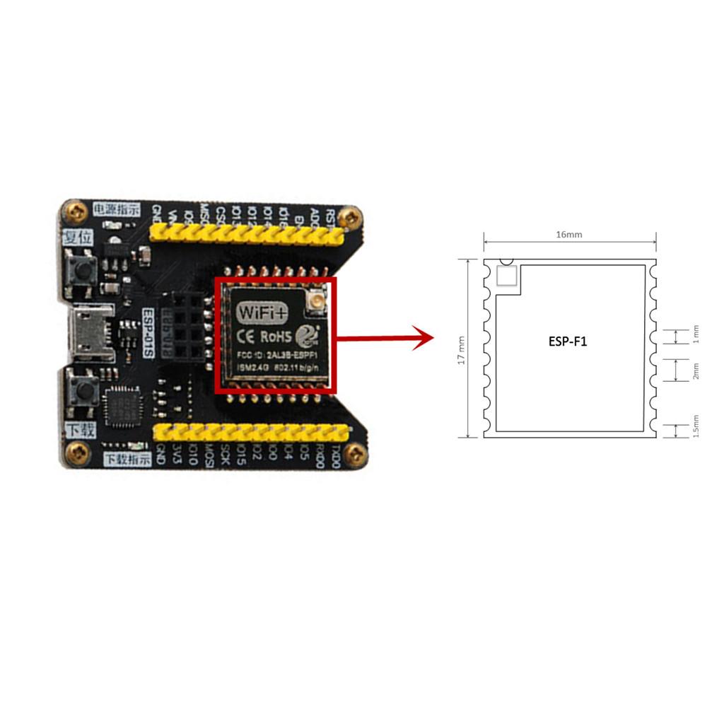 ESP8266 Test Board ESP F1 Wireless Serial Wifi Module Firmware Download Tool