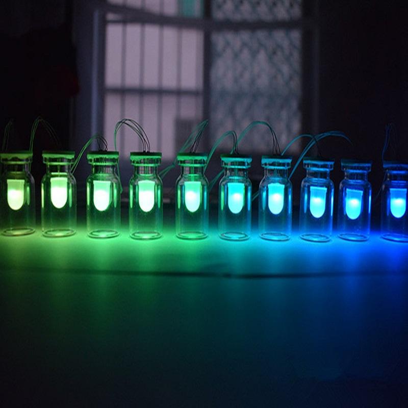 DIY Light Electronic Kit 51 MCU RGB Campanula Glaze LED Lamp Small Bell 10pc