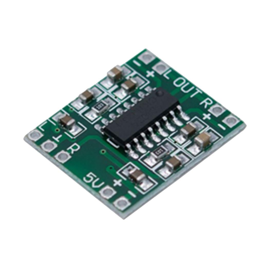 Super Mini PAM8403 DC 5V 2 Channel USB Digital Audio Amplifier Board M ...