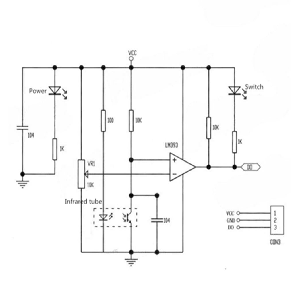 IR Infrared Obstacle Avoidance Sensor Module, Object Detector for Arduino