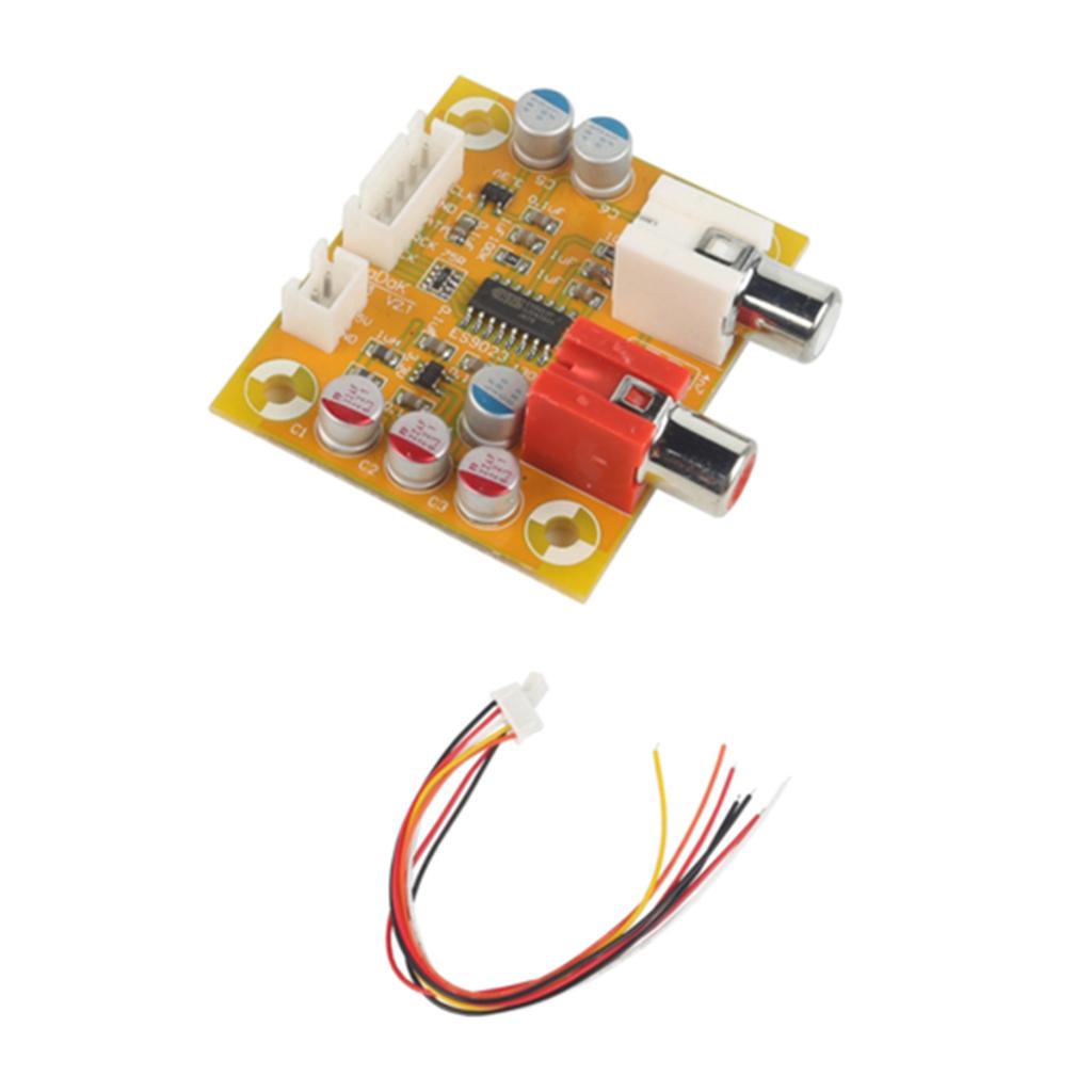 DAC Sabre ES9023 Analog I2S 24Bit 192KHz Decoder Board for Raspberry Pi
