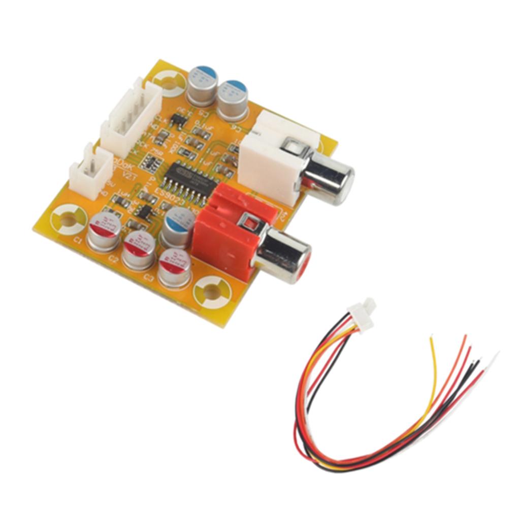 DAC Sabre ES9023 Analog I2S 24Bit 192KHz Decoder Board for Raspberry Pi