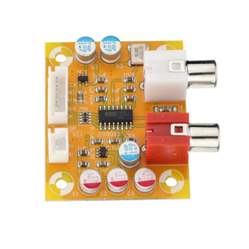 DAC Sabre ES9023 Analog I2S 24Bit 192KHz Decoder Board for Raspberry Pi