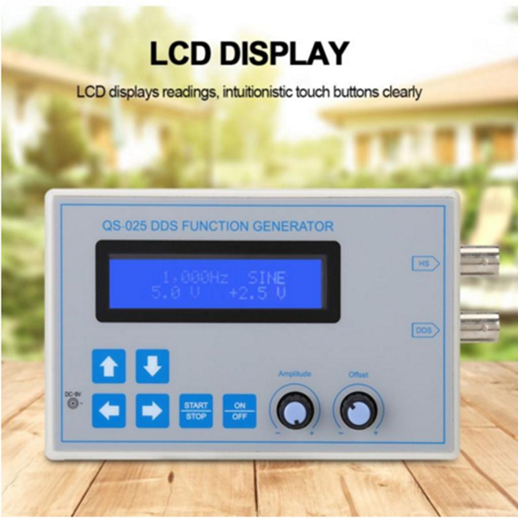 DDS Function Signal Generator Module Sine + Triangle + Square Wave+USB Cable