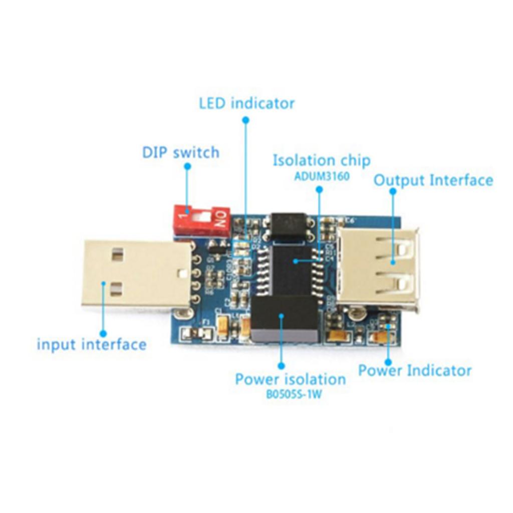 ADUM3160 B0505S Power 2500V USB to USB Voltage Isolator Module