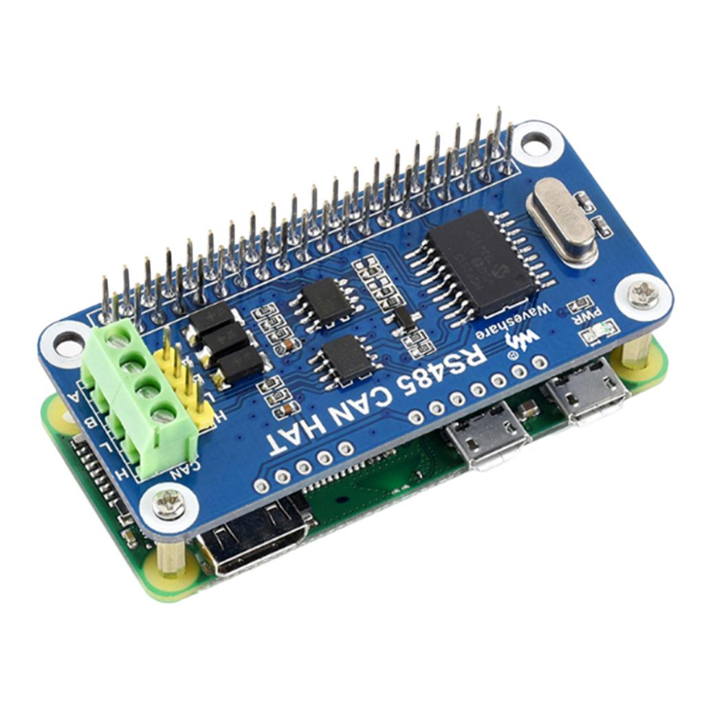 Raspberry Pi 4B/3B+/Zero RS485 CAN HAT Allows Stable Module Extension Board
