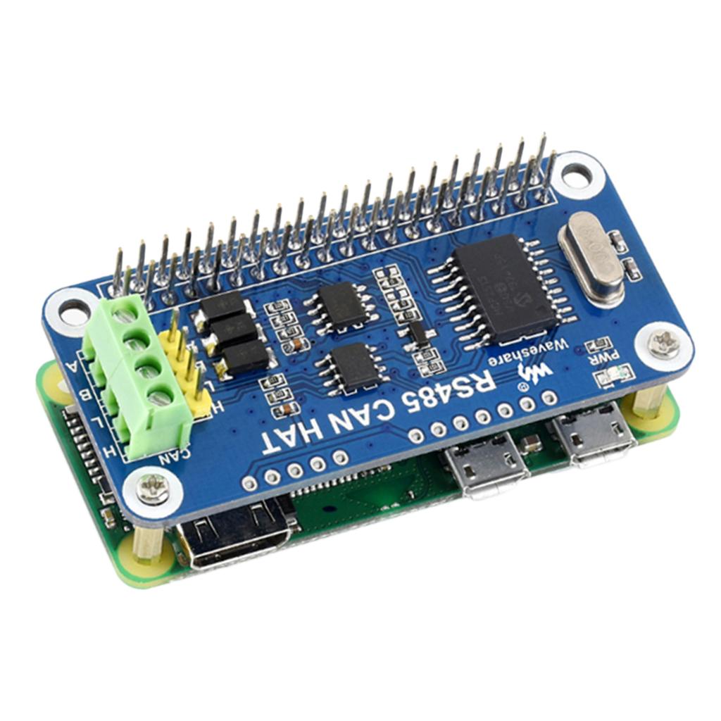 Raspberry Pi 4B/3B+/Zero RS485 CAN HAT Allows Stable Module Extension Board