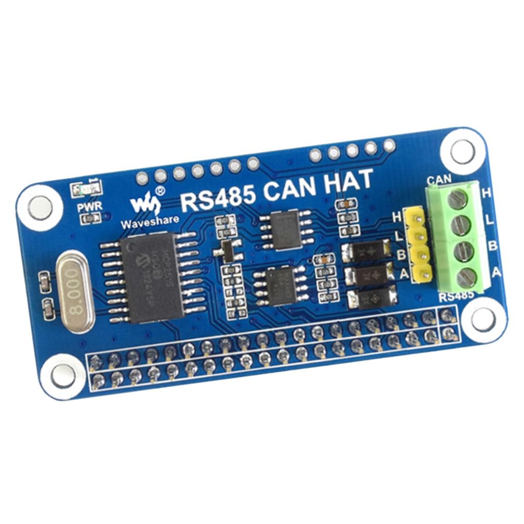 Raspberry Pi 4B/3B+/Zero RS485 CAN HAT Allows Stable Module Extension Board