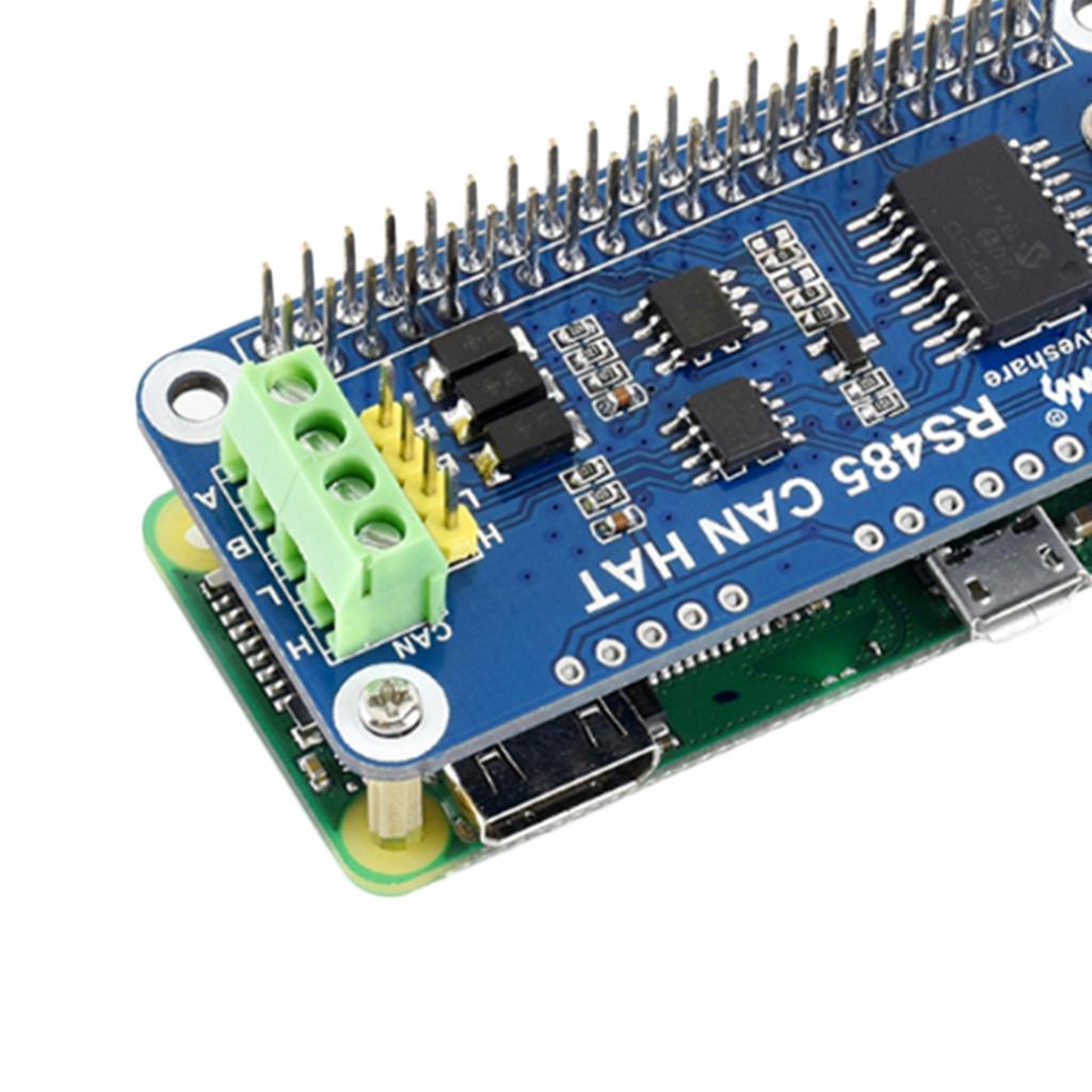 Raspberry Pi 4B/3B+/Zero RS485 CAN HAT Allows Stable Module Extension Board