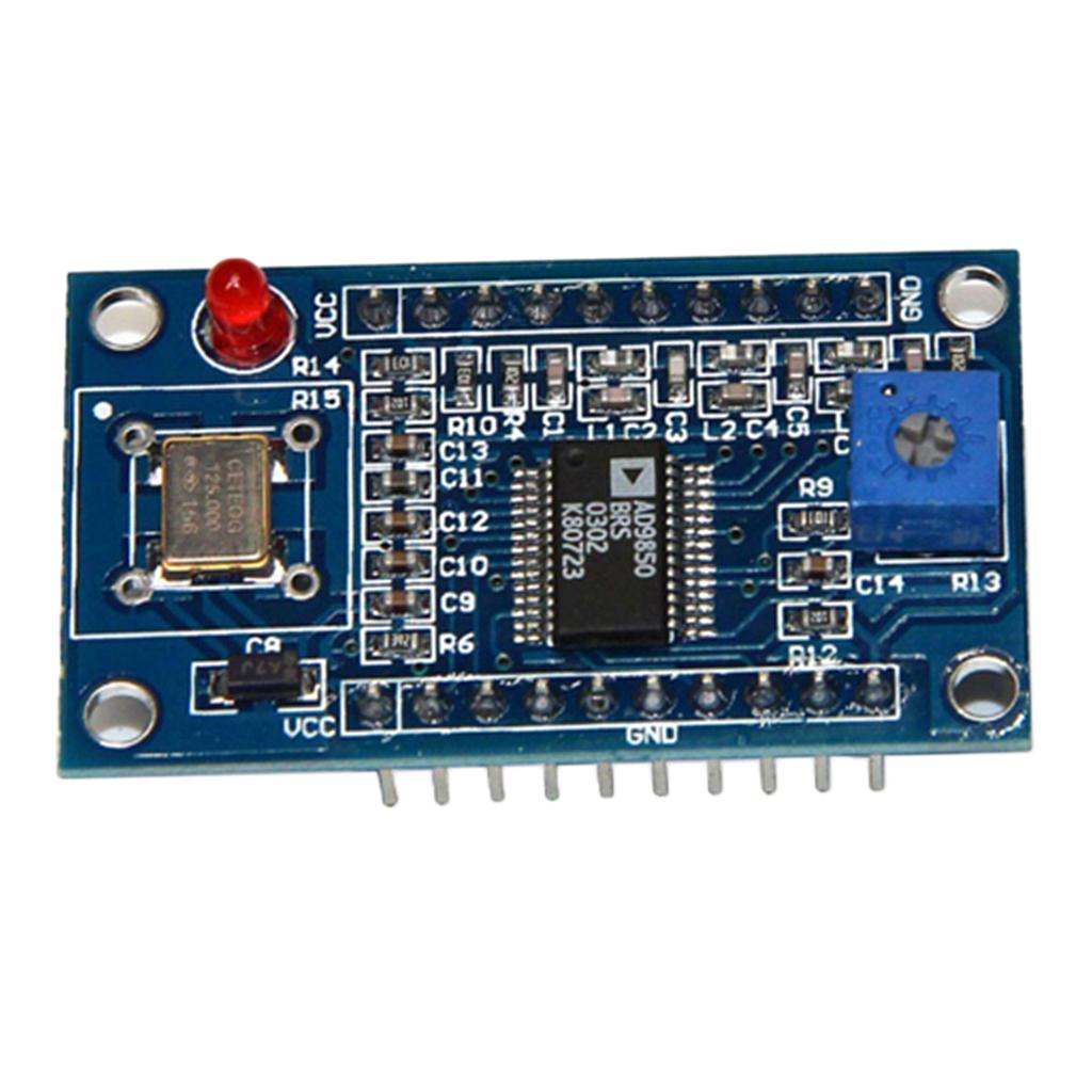 1Pcs AD9850 DDS Signal Generator Module 0 40MHz Sine/2 Square Wave Output IC