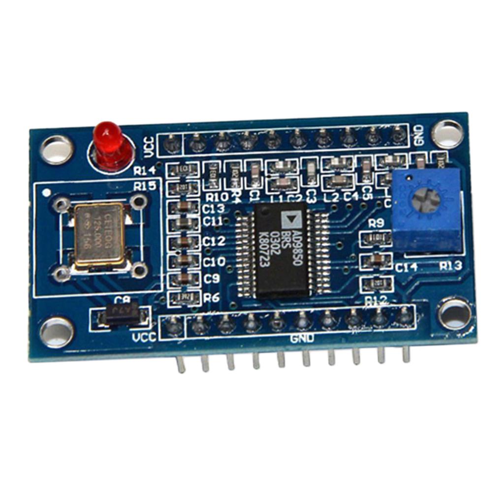 1Pcs AD9850 DDS Signal Generator Module 0 40MHz Sine/2 Square Wave Output IC