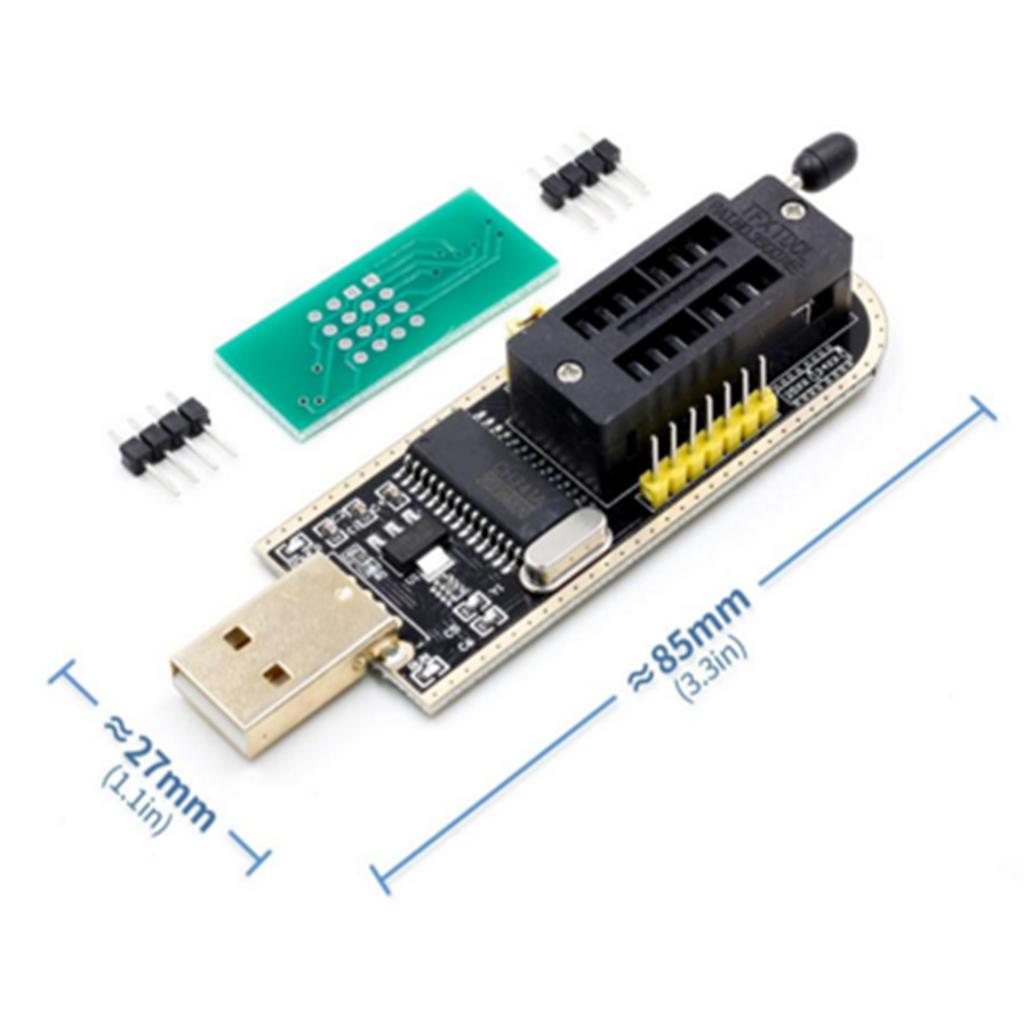 1x CH341A Programmer USB Motherboard Routing LCD BIOS FLASH 24 25