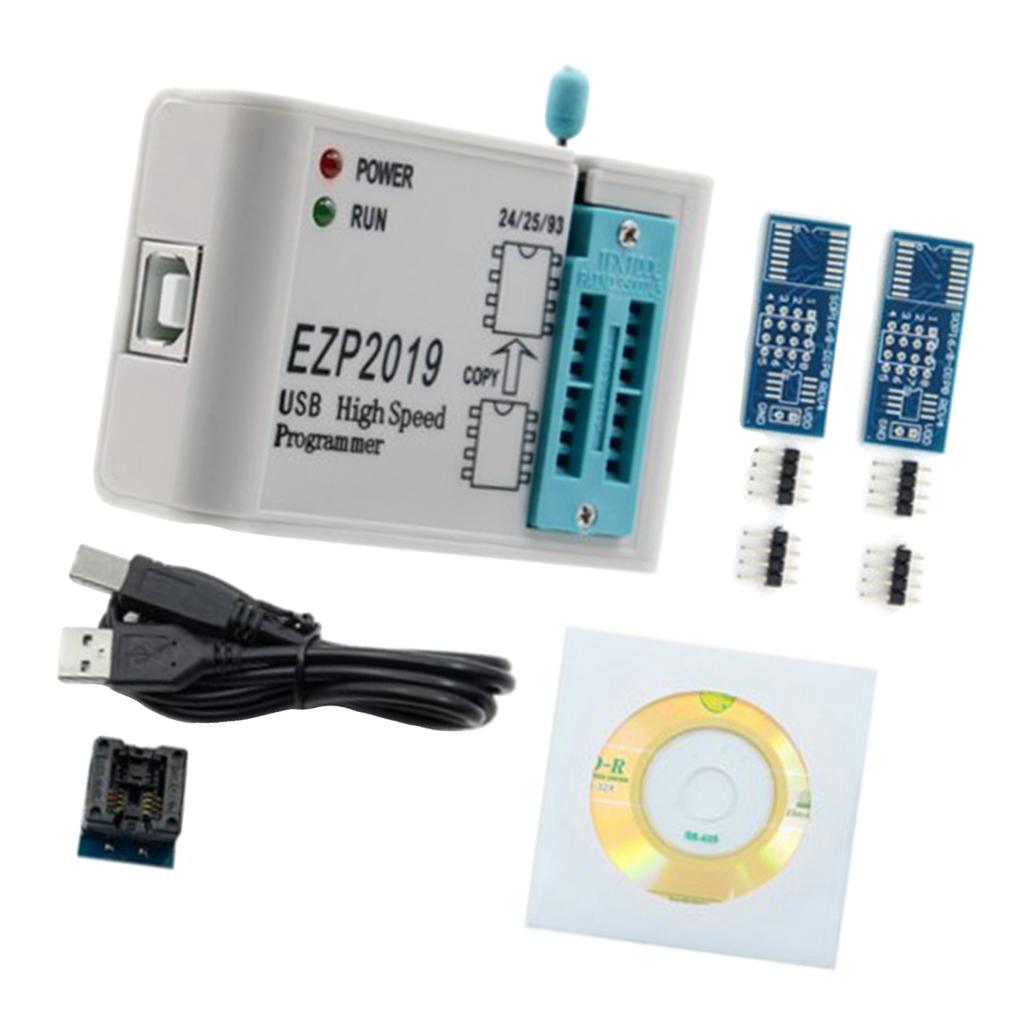 SPI USB Universal Programmer EZP2019 EEPROM Flash 24/25/93 High Speed BIOS