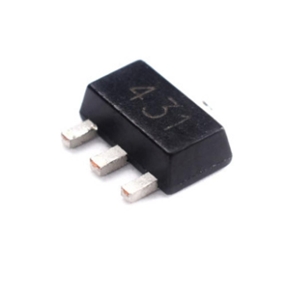 100Pcs SMT transistor TL431 431 sot 23 0.5% stabilized voltage transistor