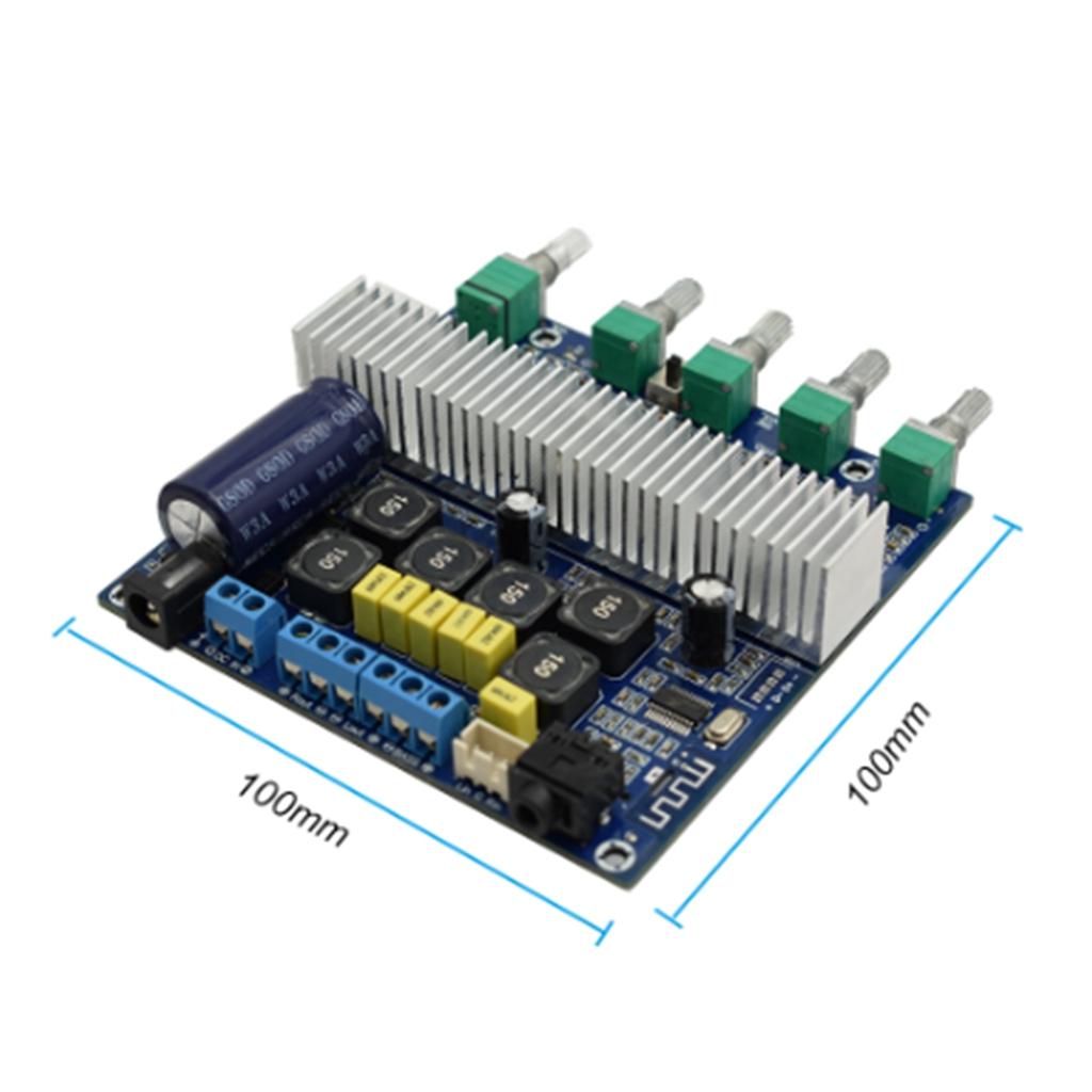 TPA3116D2 DC12V 24V Bluetooth 4.2 Subwoofer Audio Amplifier Board