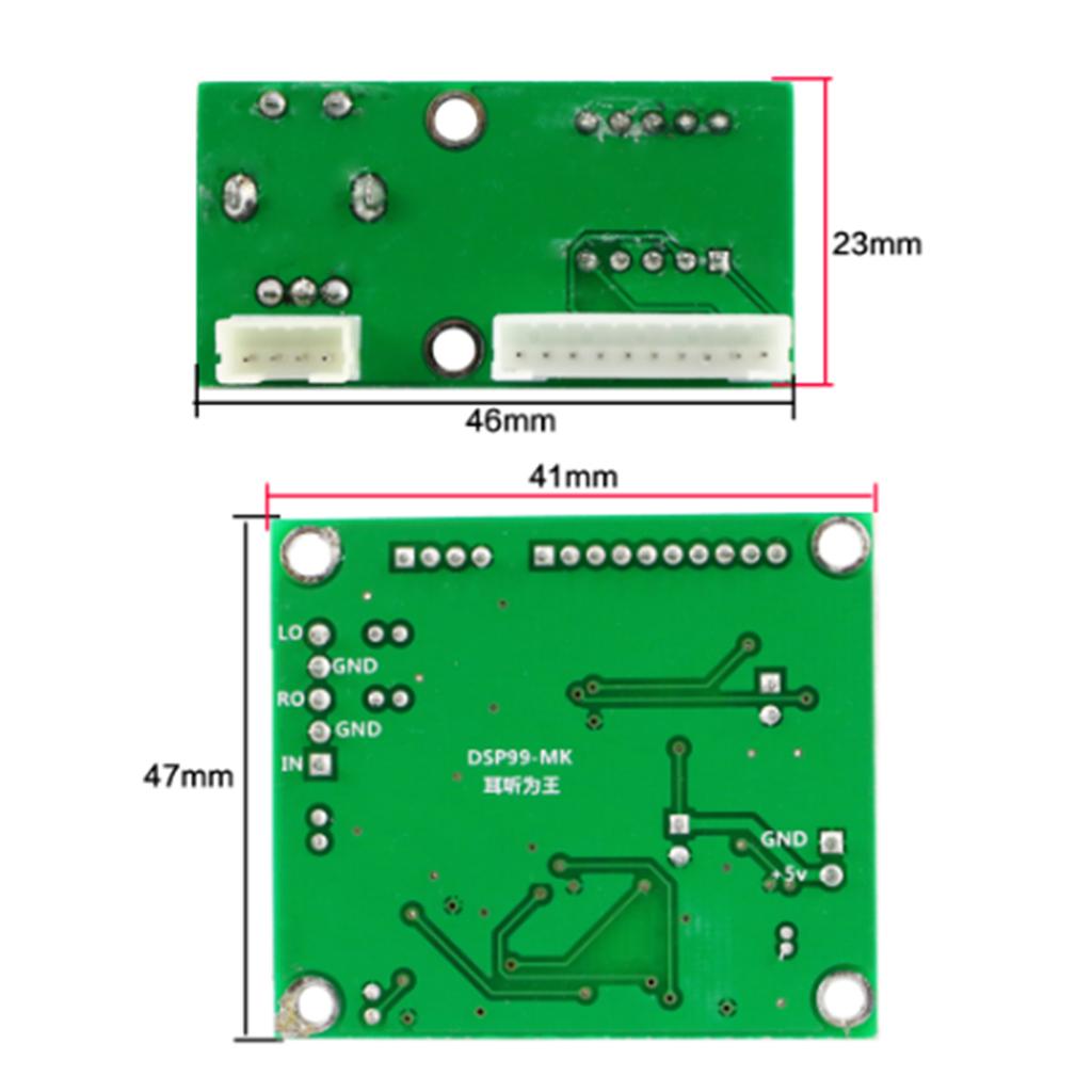 GHXAMP DSP Digital Reverberation Module Stereo Karaoke Reverberation Board