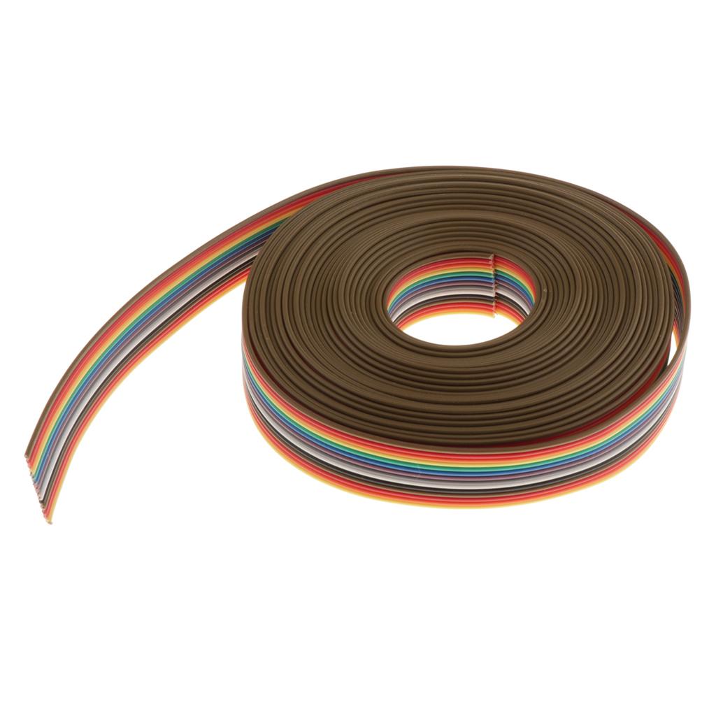 14P Rainbow Ribbon Cable 5M 1.5CM