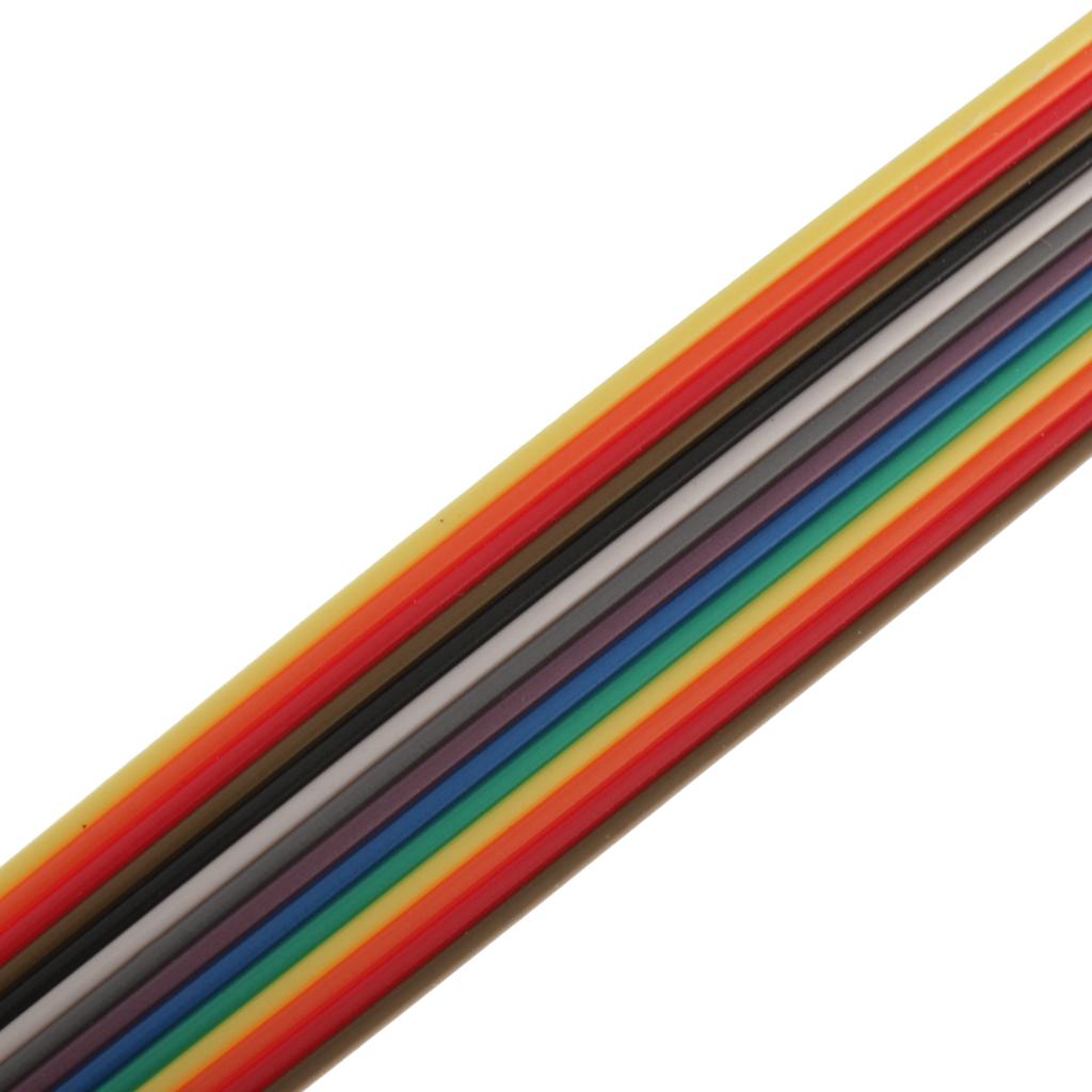 14P Rainbow Ribbon Cable 5M 1.5CM