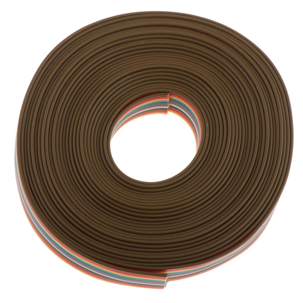 14P Rainbow Ribbon Cable 5M 1.5CM