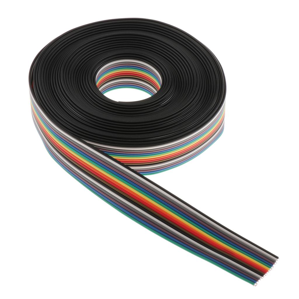 16P-Rainbow-Ribbon-Cable-5M-2CM