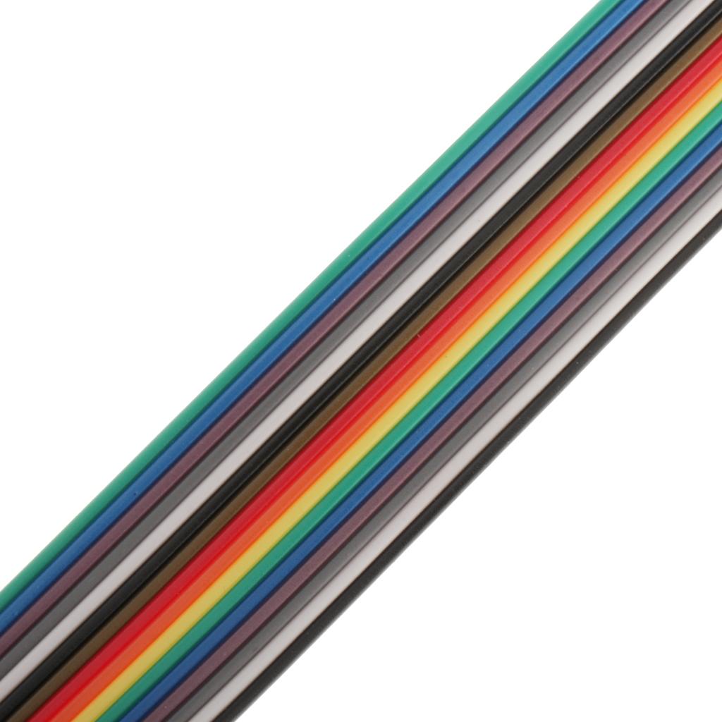 16P Rainbow Ribbon Cable 5M 2CM
