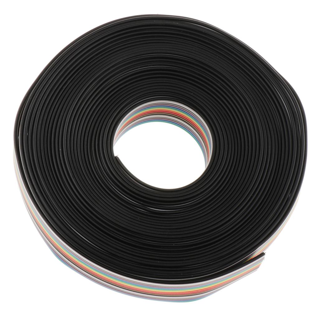 16P Rainbow Ribbon Cable 5M 2CM