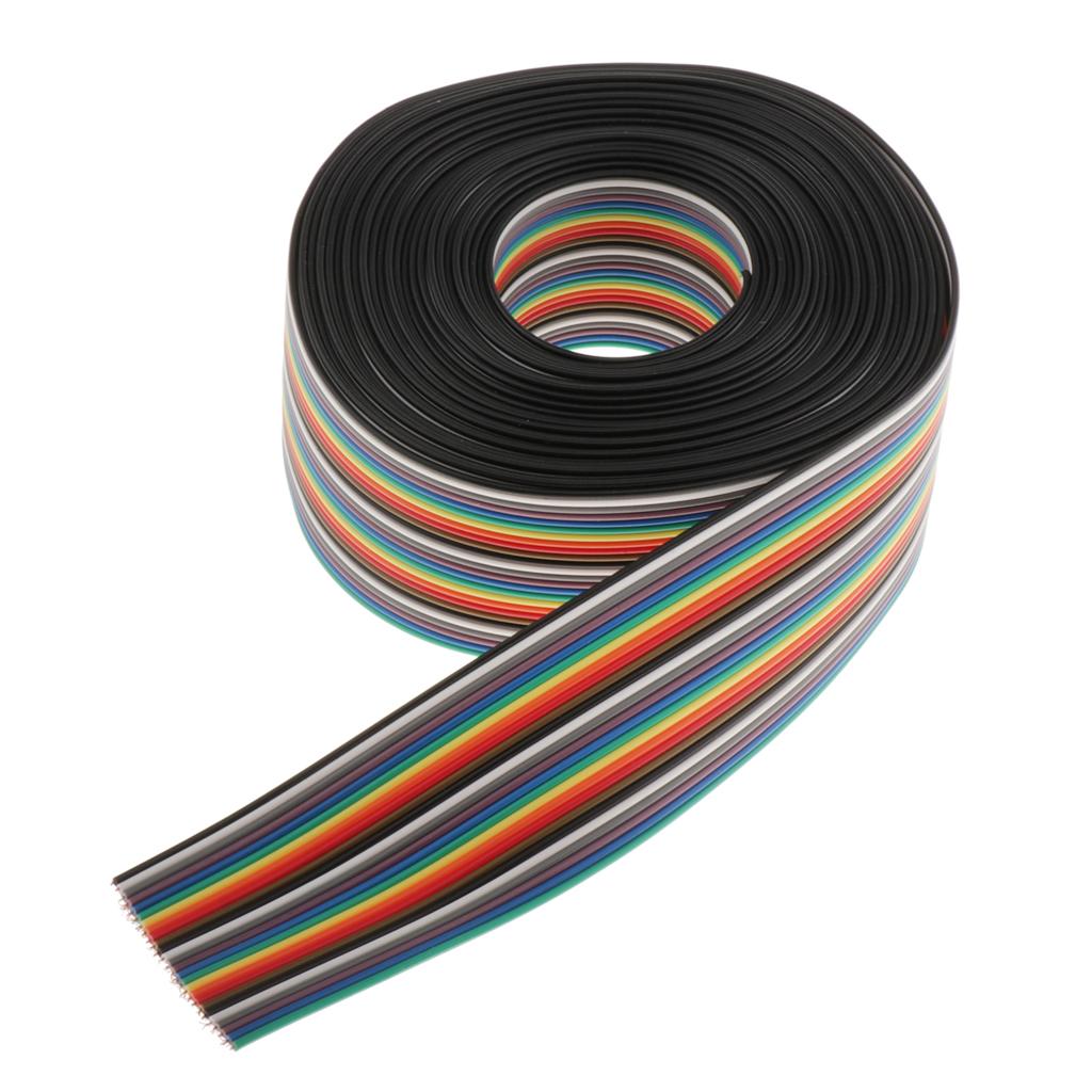 26P Rainbow Ribbon Cable 5M 3.2CM