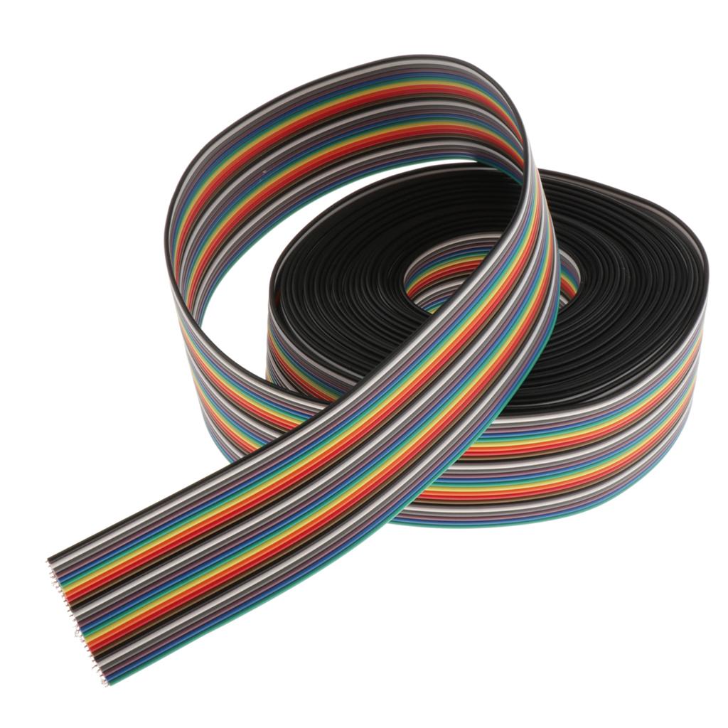 26P Rainbow Ribbon Cable 5M 3.2CM