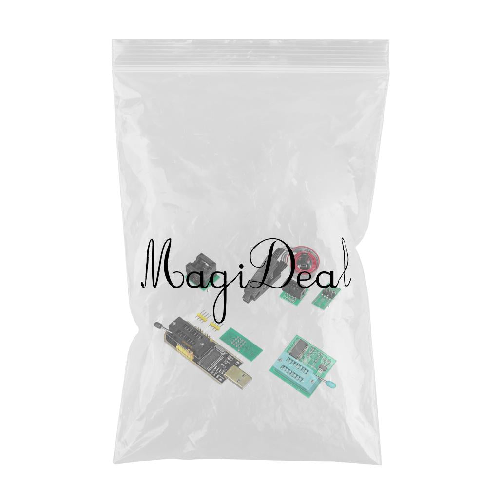 For EEPROM BIOS Programmer CH341A + SOIC8 Clip + 1.8V Adapter+SOIC8 Adapter