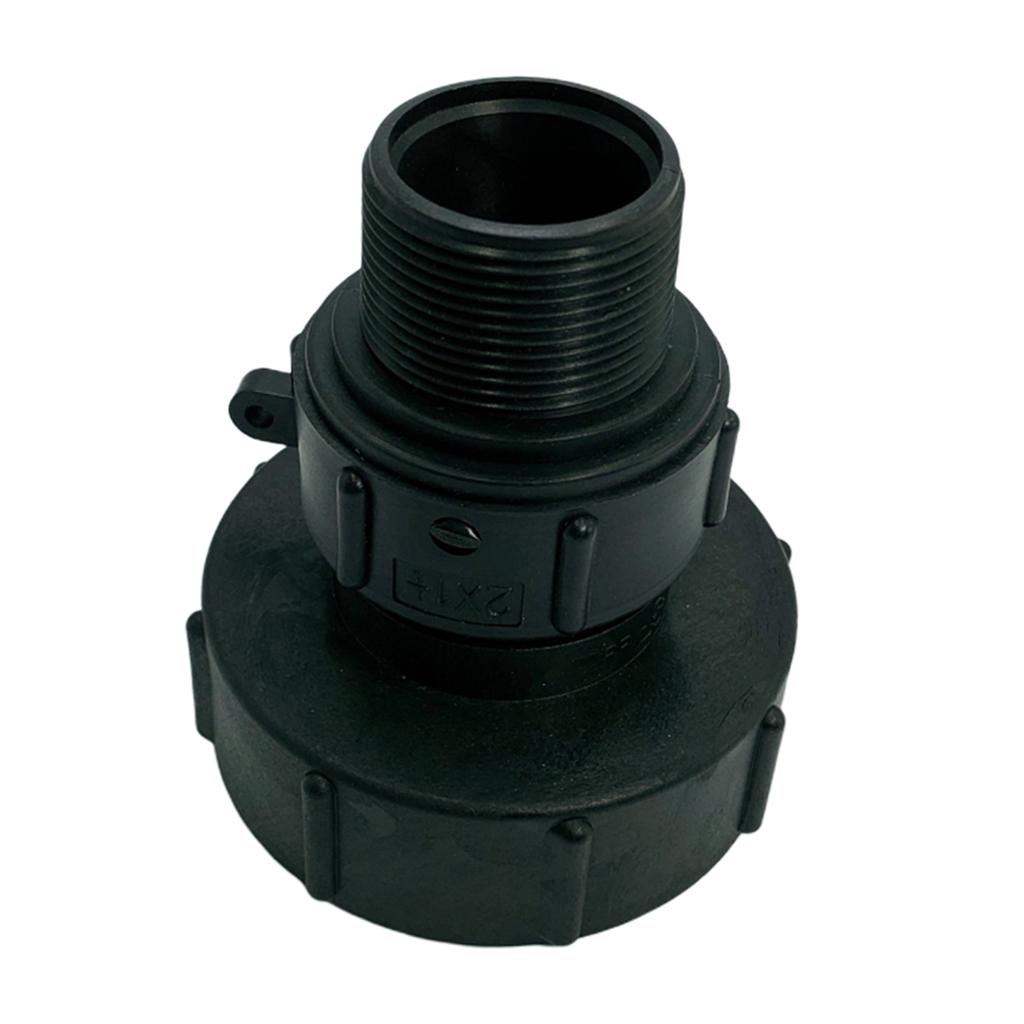 IBC Water Tank Hose Adapter Water Hose Adapter Barrels Fitting Kit 46mm