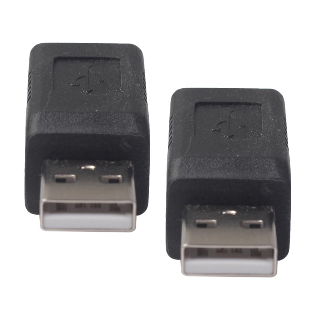 2xUSB Printer Port Type A Male USB Type B Female Connector Adapter Converter
