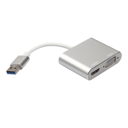 USB-3.0-to-HDMI-/-VGA-HDTV-Adapter-Cable-External-Graphics-Card-Converter