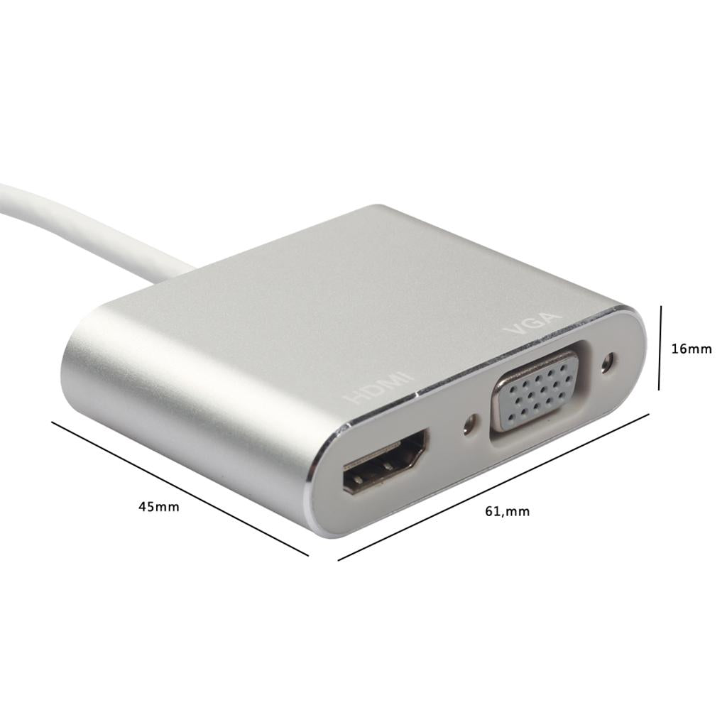 USB 3.0 to HDMI / VGA HDTV Adapter Cable External Graphics Card Converter