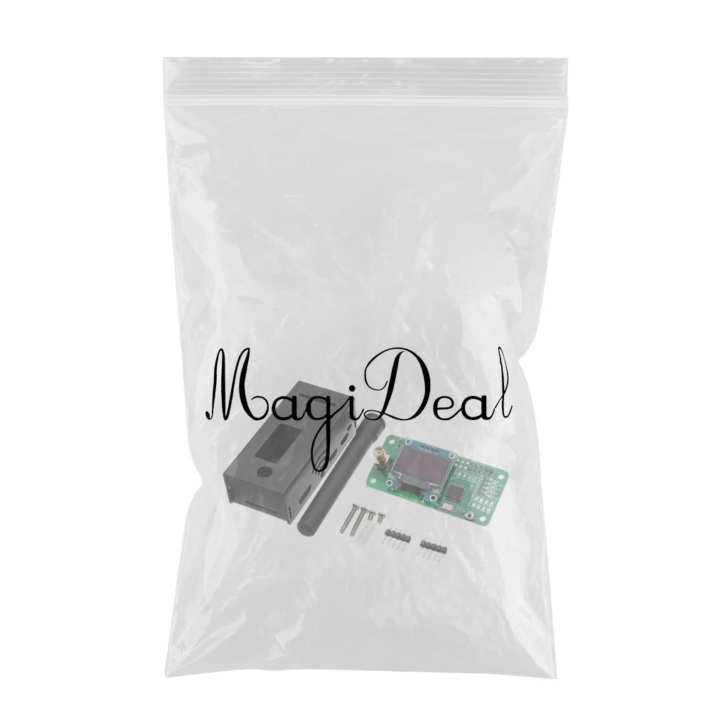 DIY Set Parts OLED & Shell & Antenna Black fits Raspberry Pi XR103 Support
