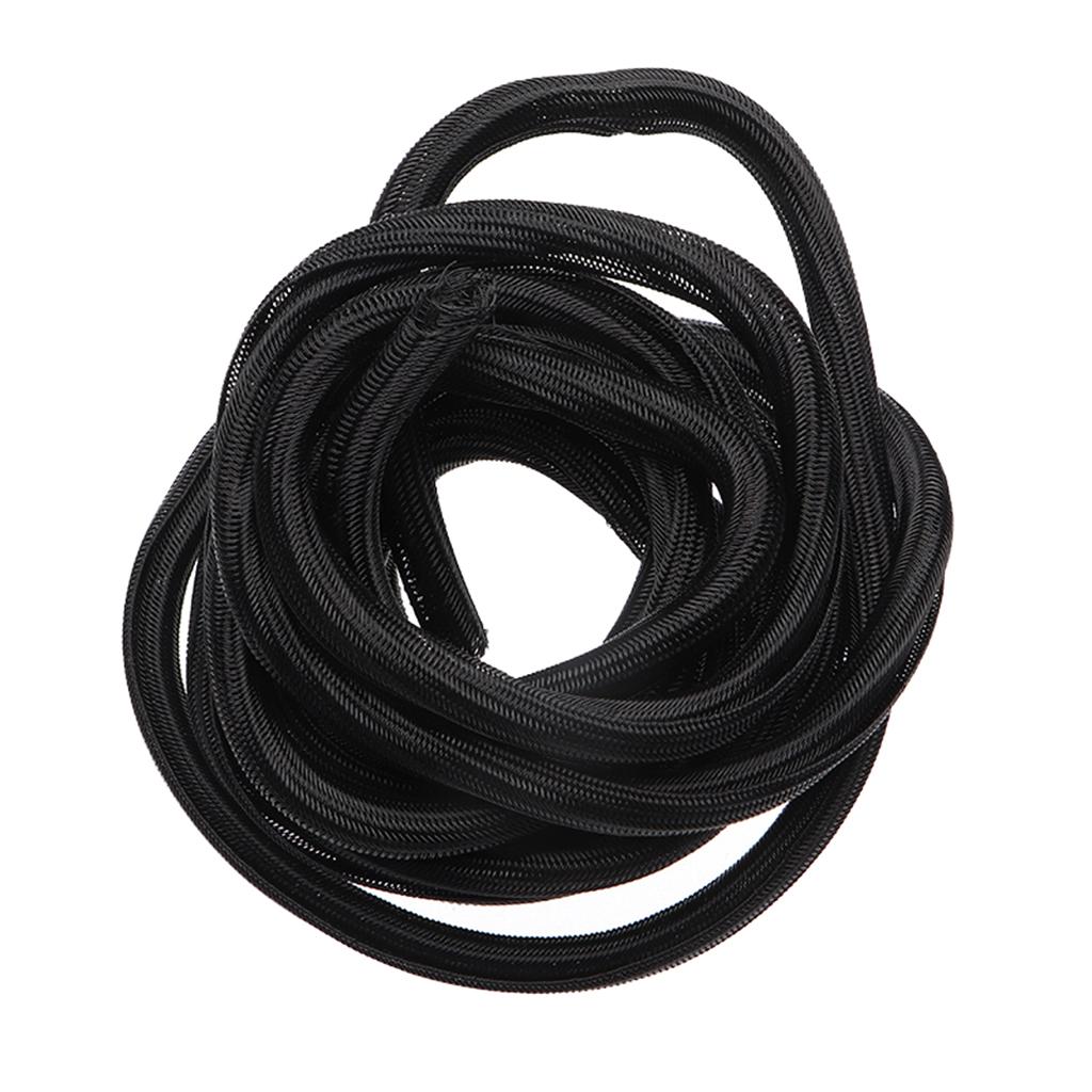 3M Braided Sleeving PET Braid Cable Wiring Harness Loom Protection Black 10mm