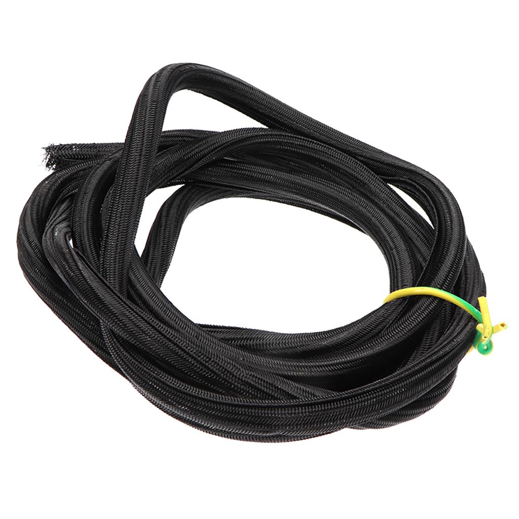 3M Braided Sleeving PET Braid Cable Wiring Harness Loom Protection Black 10mm