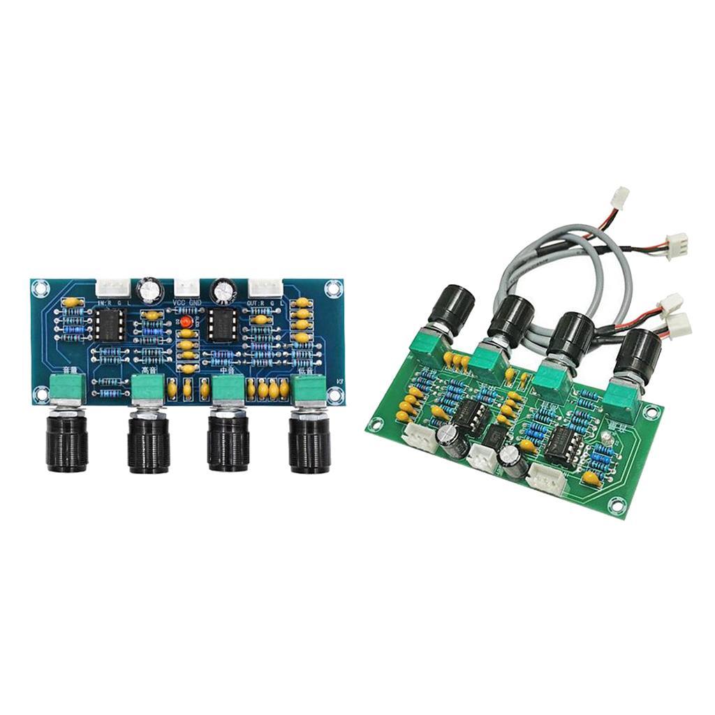 XH A901 Power Amplifier Tone Board Module Pre amplifier DC12 24V blue