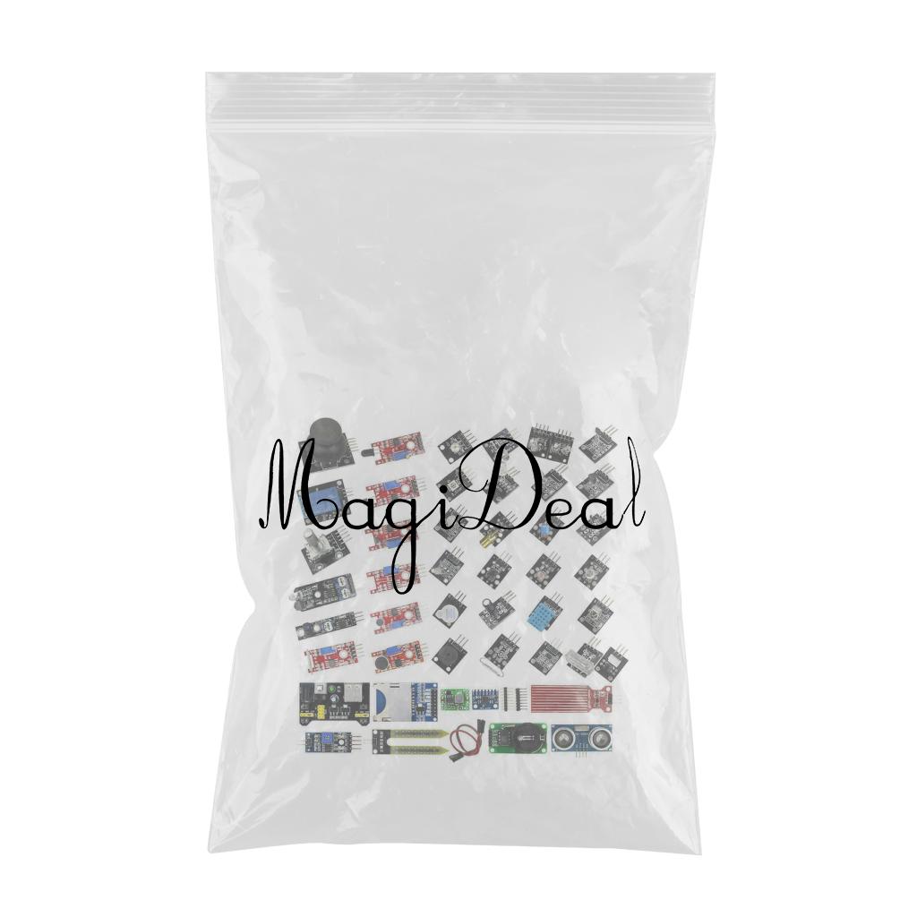NEW Upgraded Version 45pcs Sensor Modules Starter Kit for Computer Accs Boxed
