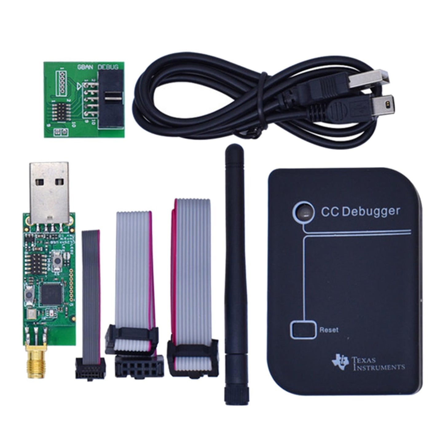 cc debugger Adapter Cable for cc2531 Simulation System for Packetsniffer CC2540