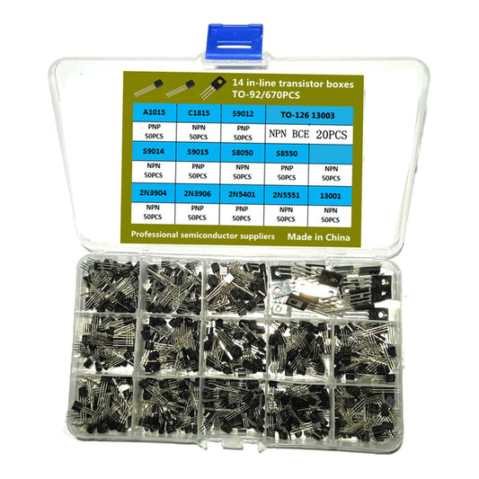 670-Pieces-Transistor-Kit-Accessories-for-Electronic-Projects