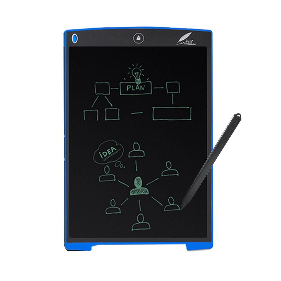 Howshow 12 inch LCD Pressure Sensing E-Note Paperless Writing Tablet / Writing Board (Blue)