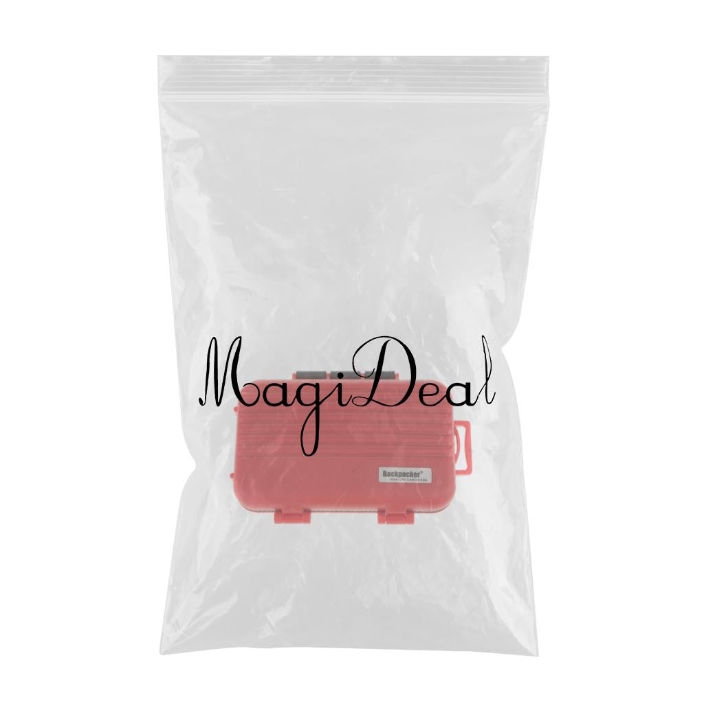 24 Slots Memory Card Case Carrying Holder Storage Box for CF Cards & TF Cards & SD Cards Red