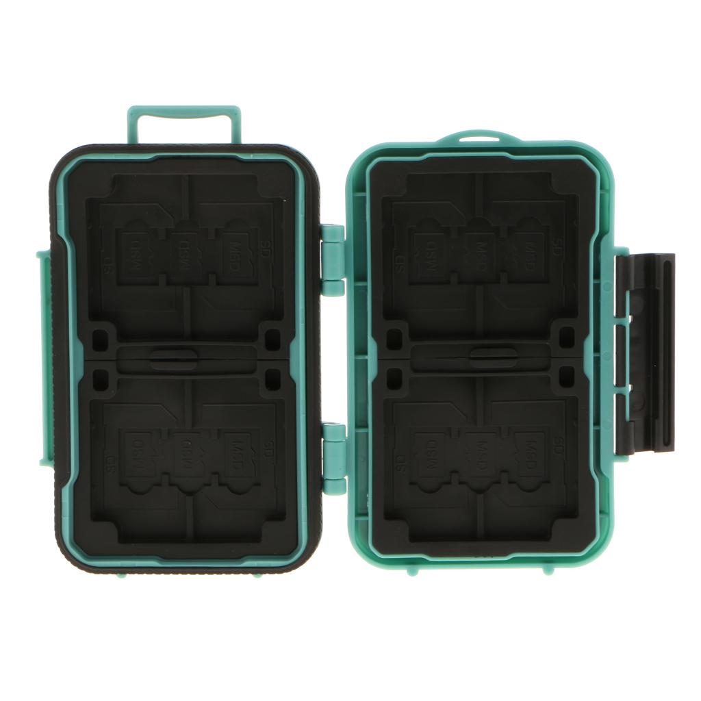 24-Slots-Memory-Card-Case-Carrying-Holder-Storage-Box-for-CF-Cards-&-TF-Cards-&-SD-Cards-Green