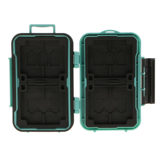 24-Slots-Memory-Card-Case-Carrying-Holder-Storage-Box-for-CF-Cards-&-TF-Cards-&-SD-Cards-Green