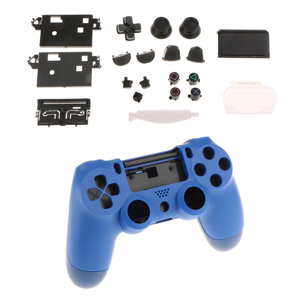 Cover Skin Case Shell Kit Housing Set for Sony PS4 Pro Blue