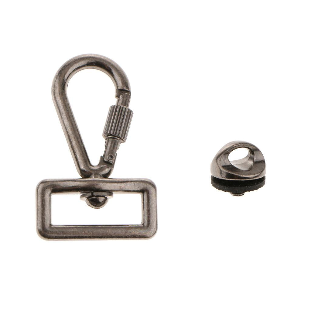 Quick Release Snap Hook Ring & 1/4 Screw Lock Camera Sling Strap"