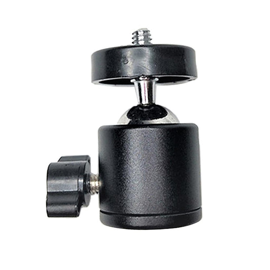 1/4"-Three-hole-Tripod-Ball-Head-with-Quick-Release-Plate-Universal-black